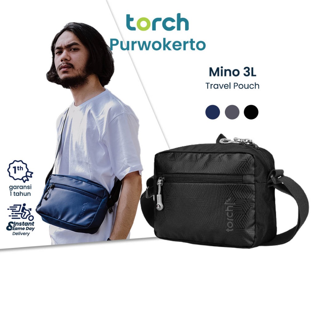 TORCH Mino 3 Liter Tas Selempang  Pria Wanita Unisex  Anti Air
