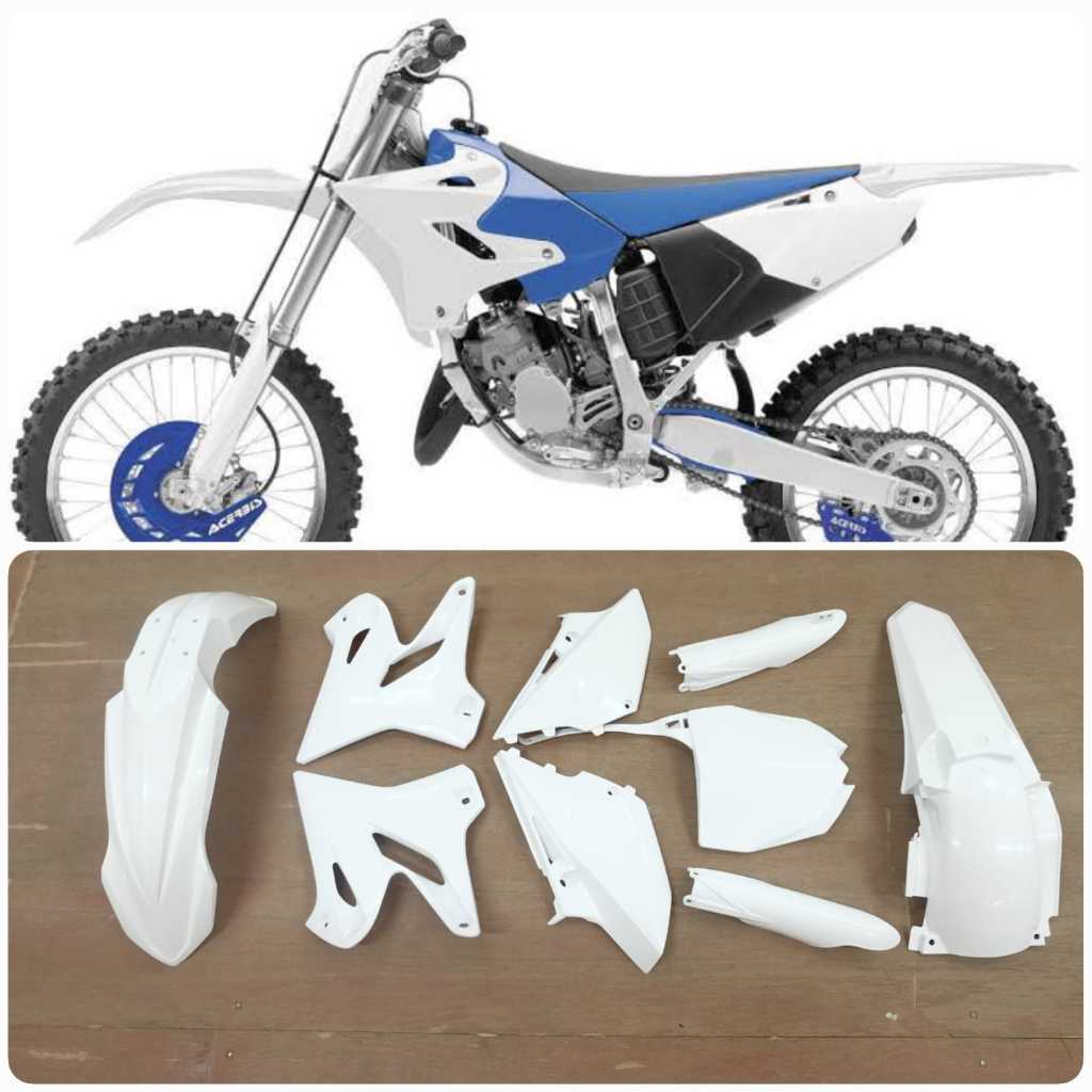 Body YZ 2tak Acerbis putih 2015 - 2022 body acerbis YZ 2tak