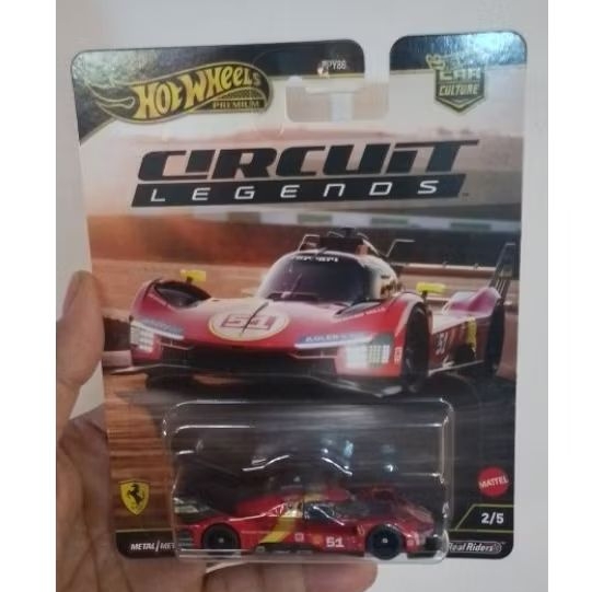 hot wheels premium circuit Legends FERRARI 499P