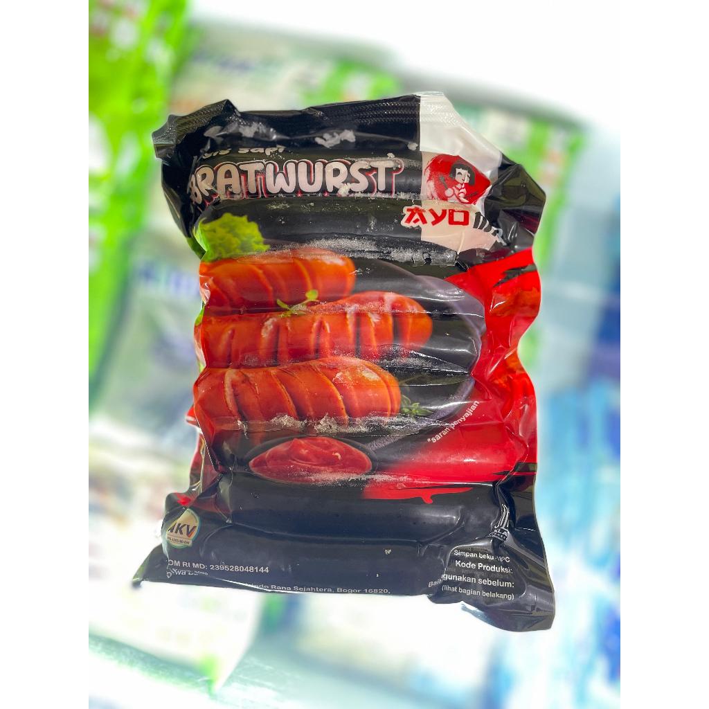 

Ayoma Sosis Sapi Bratwurst Jumbo isi 8