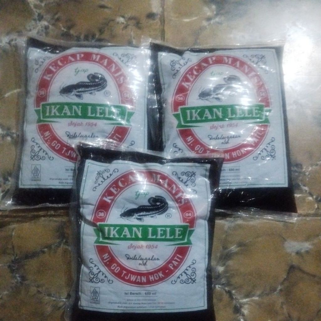 

kecap manis ikan lele NJ. Go TJWAN HOK produk pati