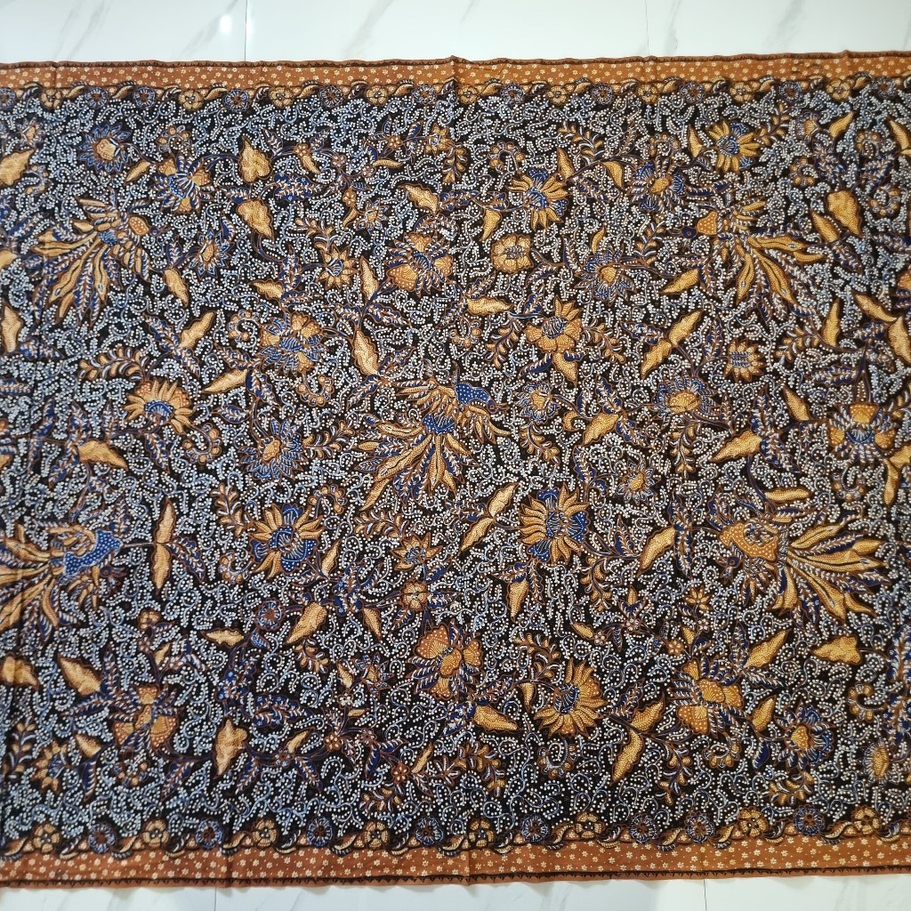 KAIN BATIK TULIS LASEM SERIAN ESTEHAN FULL TULIS MOTIF SEKAR JAGAT, SEKARJAGAT KOMBINASI LATOHAN