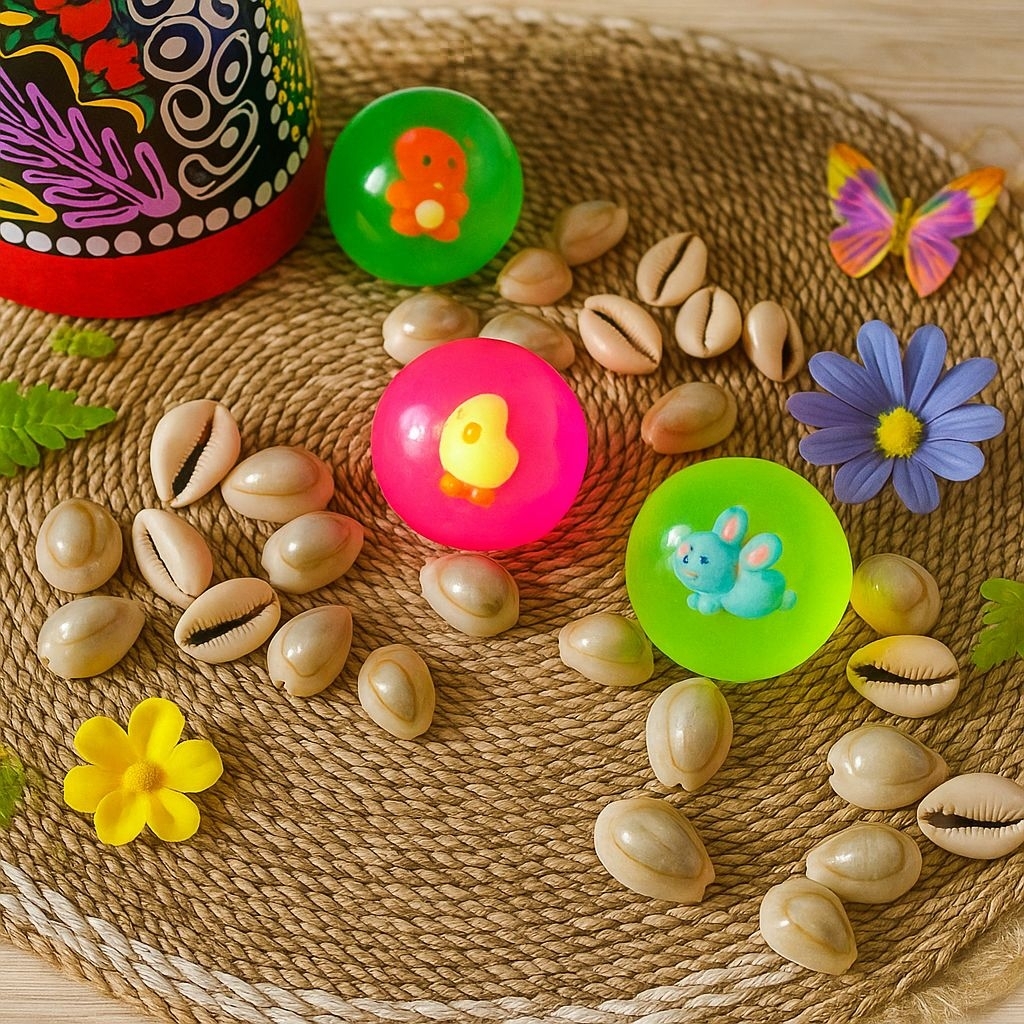 MAINAN BOLA BEKEL KERANG KUWUK ASLI MAINAN BOLA BEKLES KERANG ASLI SET MAINAN BOLA BEKEL PUTIH KERAN