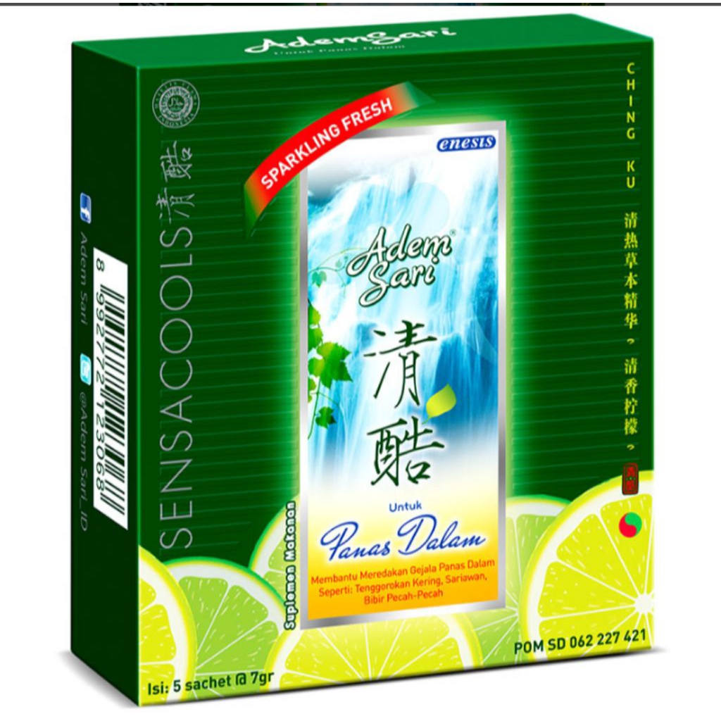 

Adem Sari Minuman Penyejuk 5x7gr