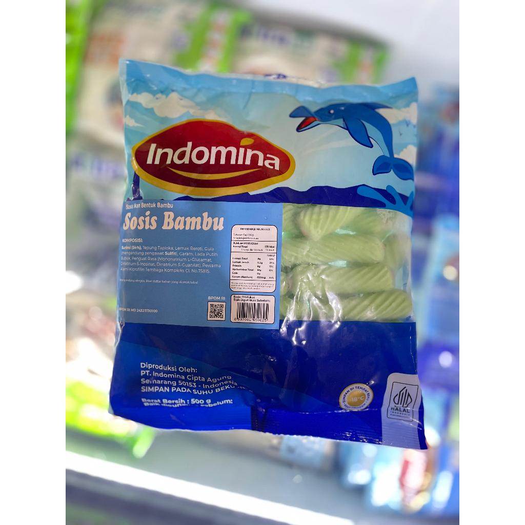 

Indomina sosis bambu 500gr
