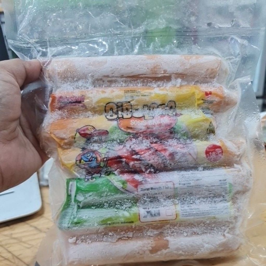 

SIBOLANG SOSIS BAKAR JUMBO 500GR ISI 7PCS