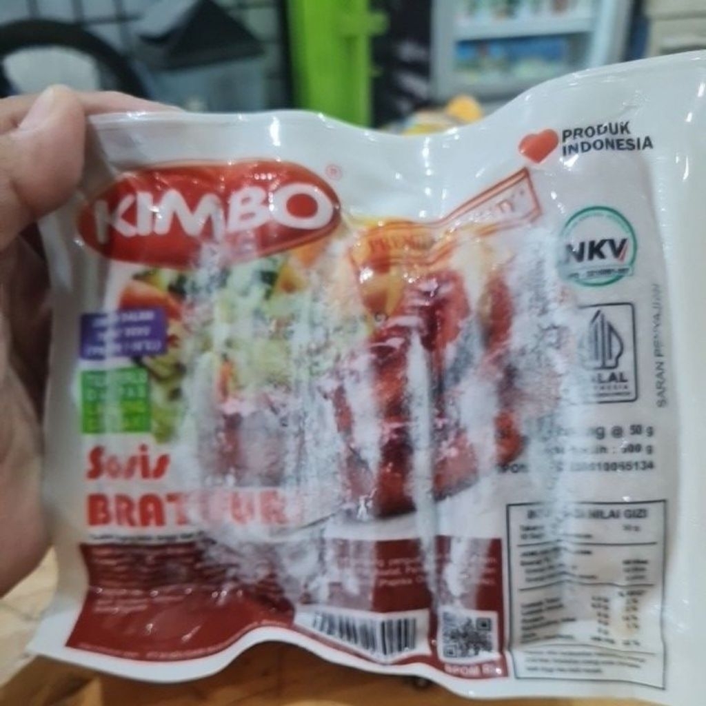 

KIMBO SOSIS MINI BRATWURST 500GR ISI 10PCS