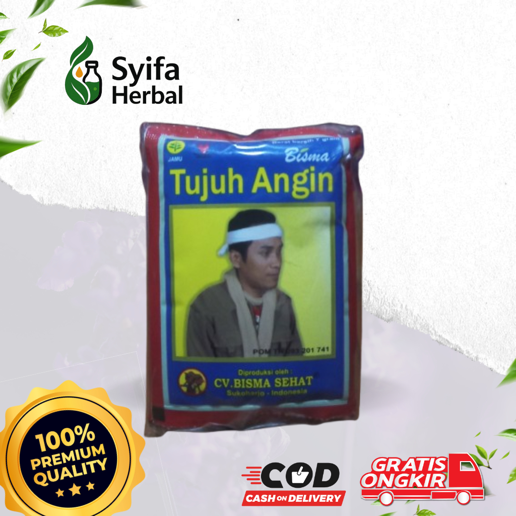 

Bisma Tujuh Angin 10 Bungkus 7gr Syifa Herbal