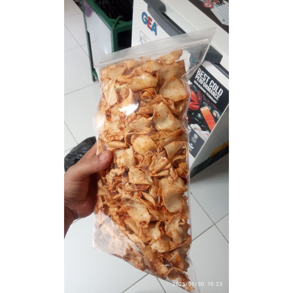 

keripik basreng rasa sapi 500gr