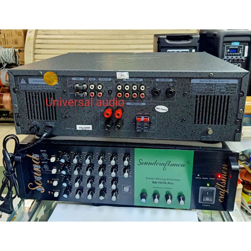 Amplifier MIXER audio SA 1070 Pro