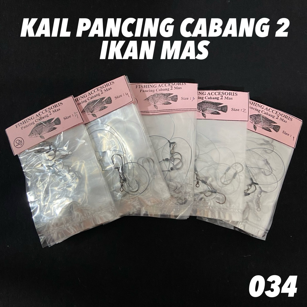 Kail Pancing Cabang 2 ikan Mas MJ Fishing 034