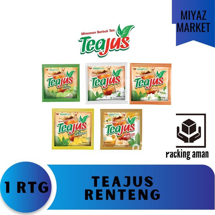 

❤MIYAZMARKET❤ Teajus Renteng / serbuk teajus renceng / minuman serbuk teajus
