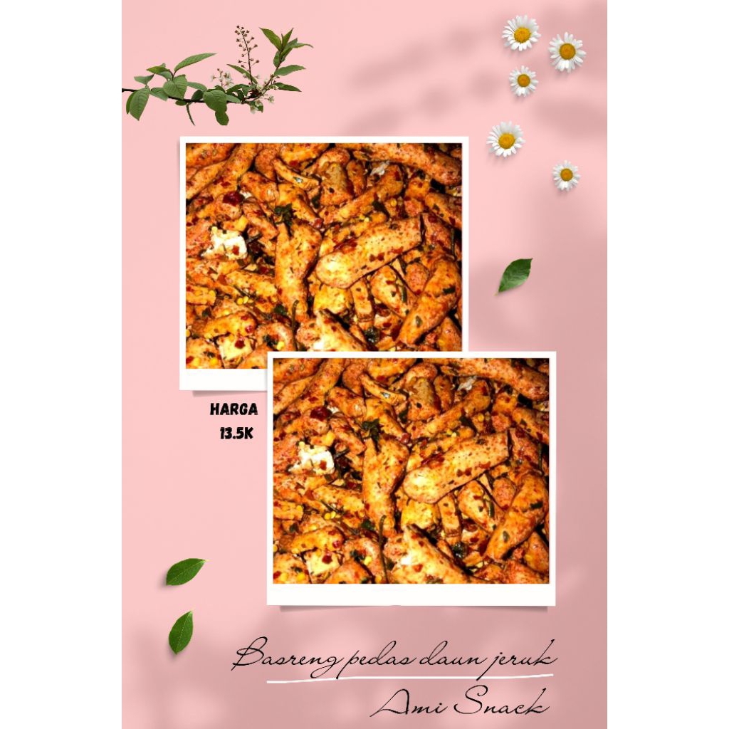 

Basreng daun jeruk pedas camilan Snack kiloan