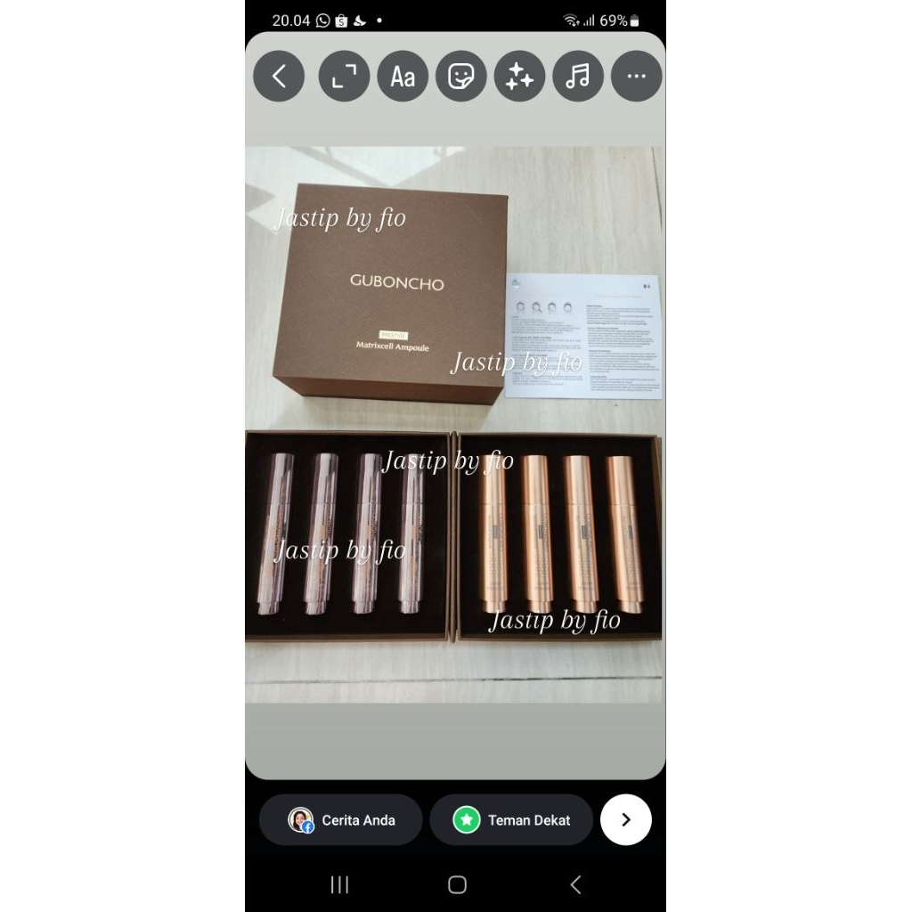 GUBONCHO PRESTIGE MATRIXCELL AMPOULE