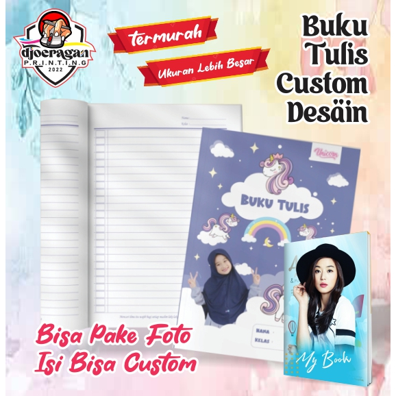 

Buku Custom Big Bos / Buku Tulis Sekolah Custom Besar