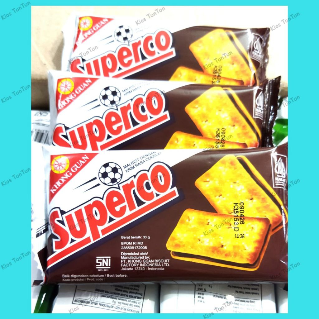 

Khong Guan Biskuit Supeeco Renceng 33gr ( isi 10 pcs )
