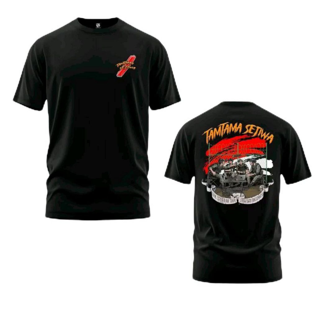 KAOS TAMTAMA SEJIWA // KAOS TSHIRT TAMTAMA SEJIWA COD // KAOS LENGAN PENDEK TAMTAMA SEJIWA COD