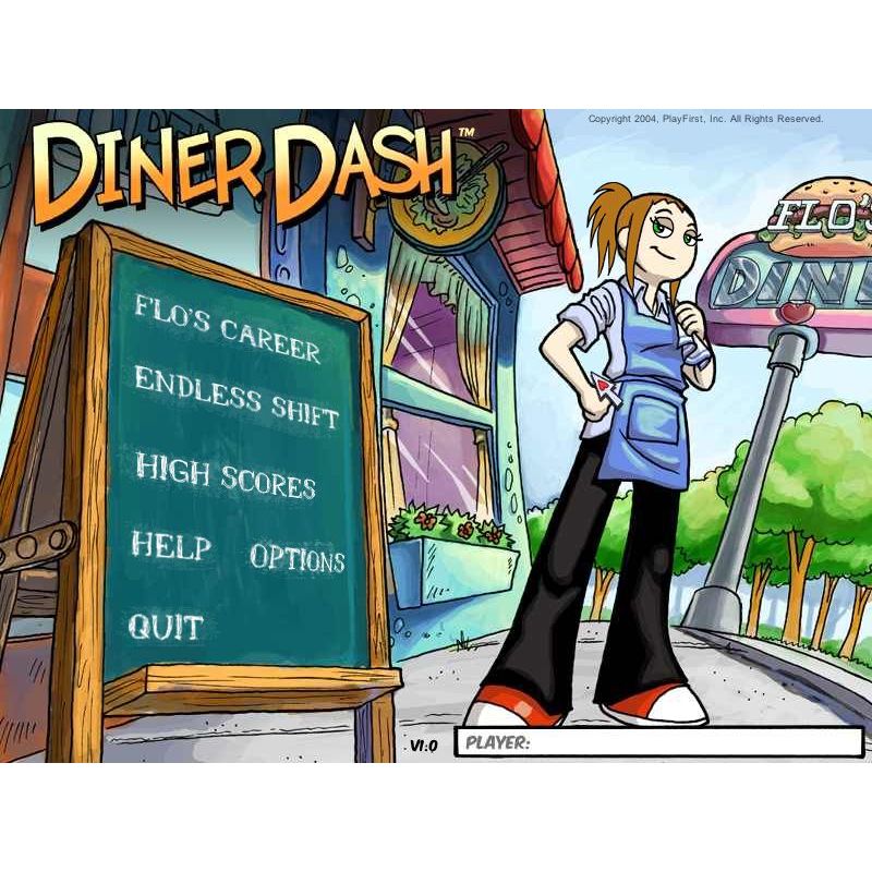 Game PC Diner Dash Pelayan Resto Game Jadul