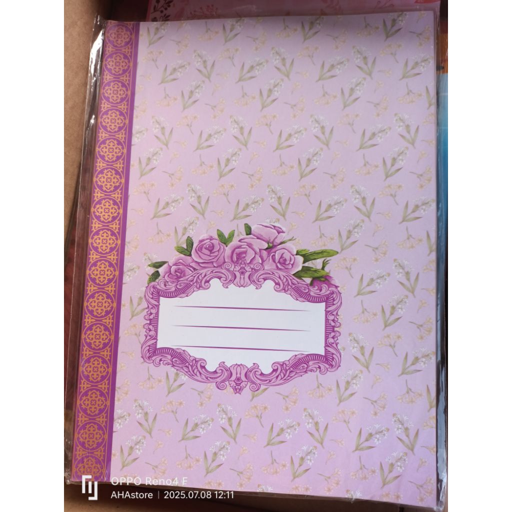 

Sampul Buku boxy ukuran 21x29 cm