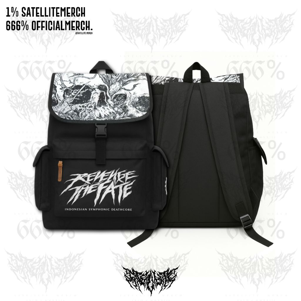 Revenge The Fate - Limitless Bagpack By Beholder 666% New