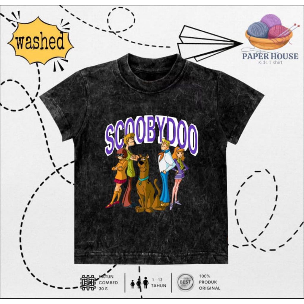 Kidzbandit- Kaos Anak Scooby-Doo