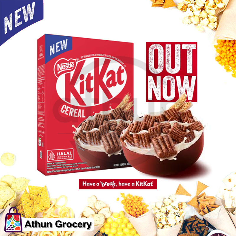

Kitkat Sereal Cokelat Box 330g