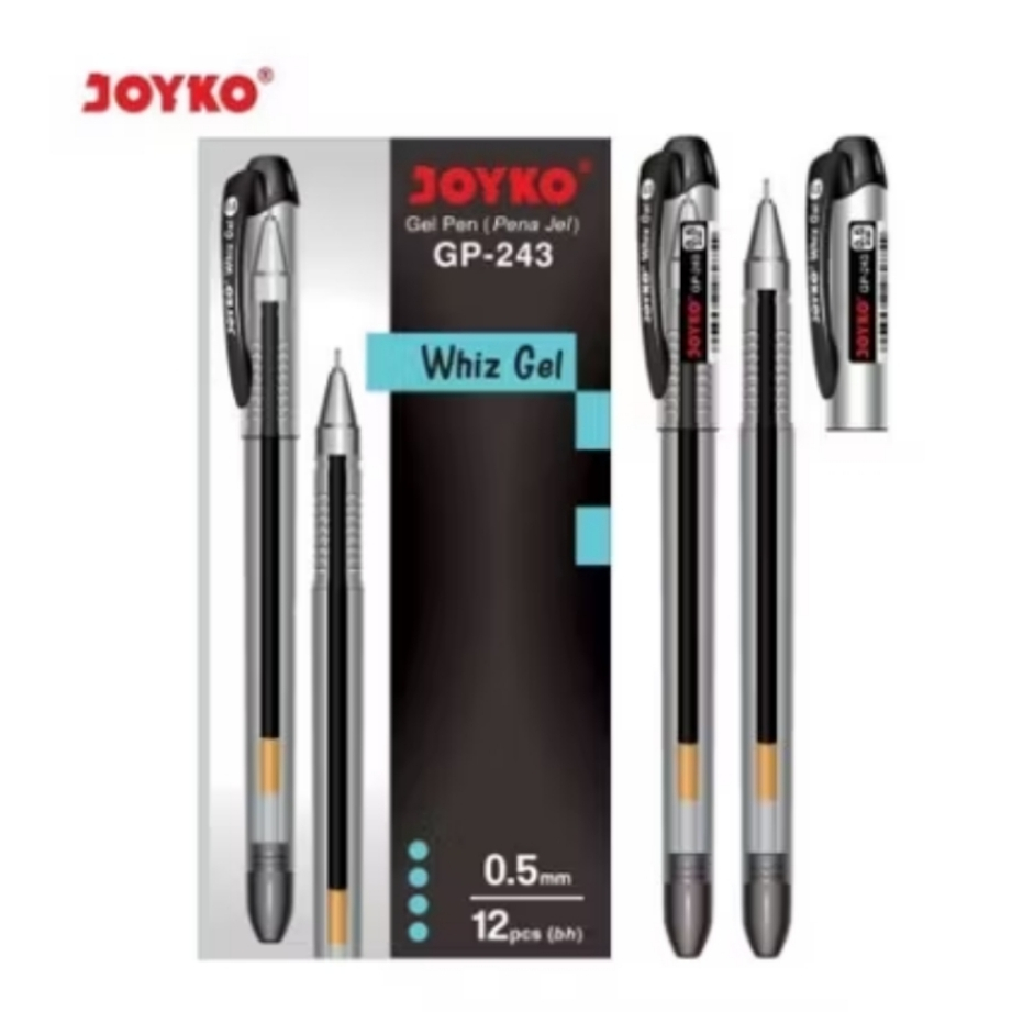 

Joyko Pena Gel Pen Pulpen GP-243 Whiz Gel 0.5 mm
