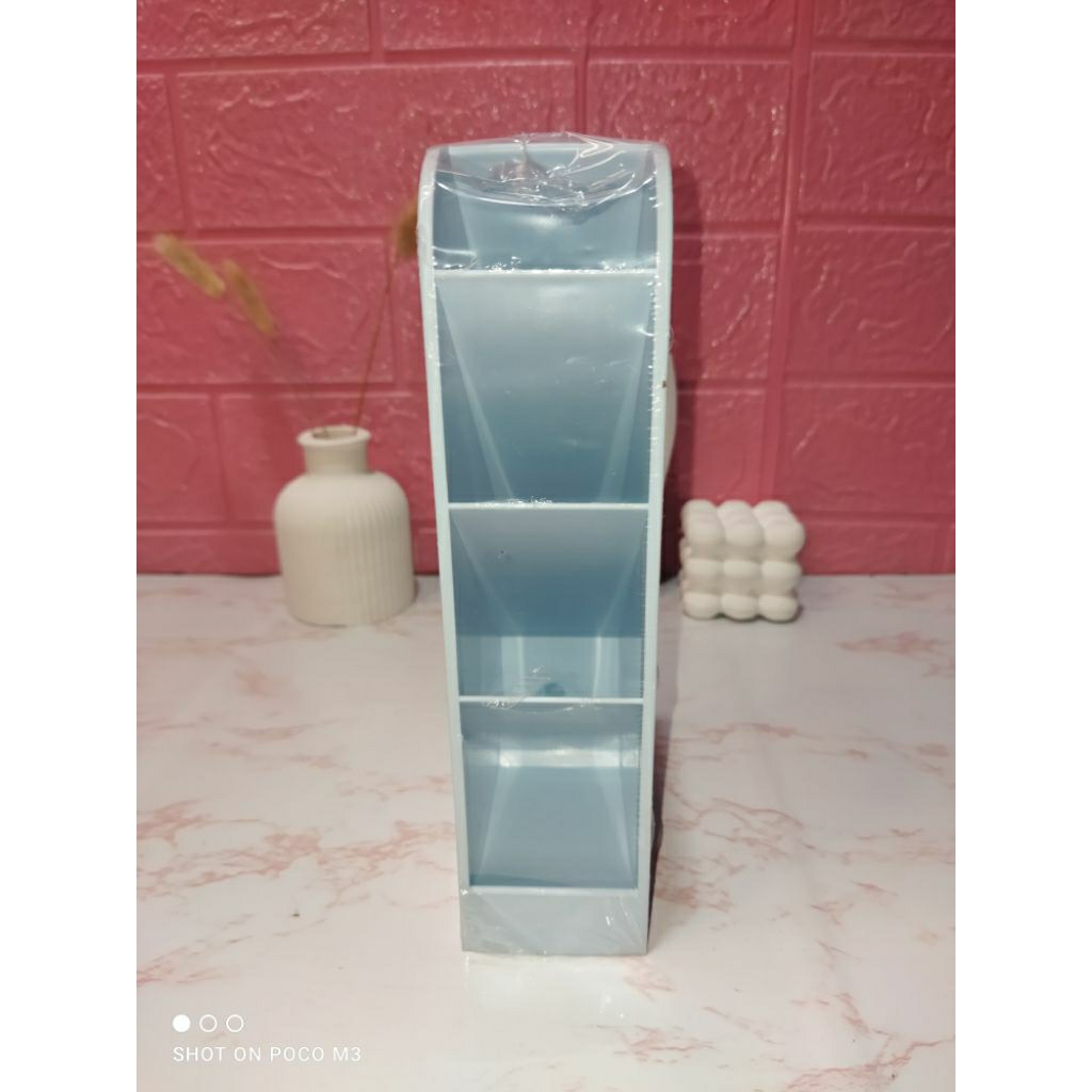 

Tempat Pensil Miring Organizer 4 layer Multifungsi