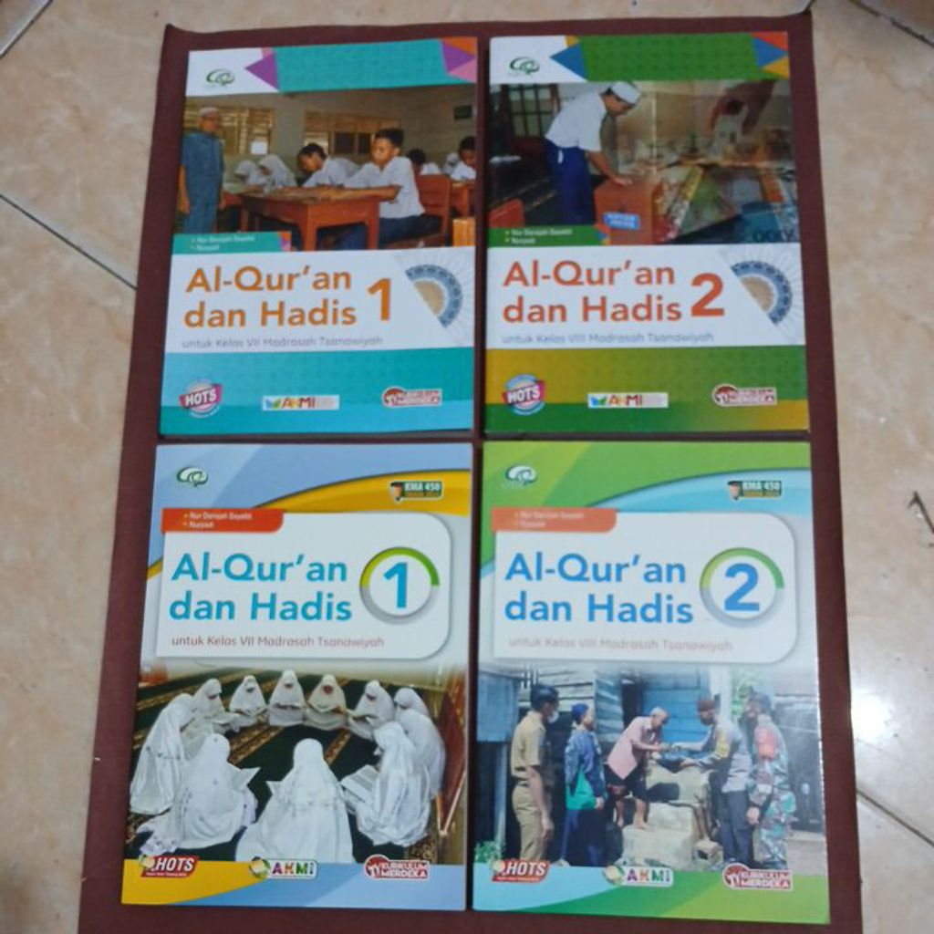 Al Quran Hadis MTs Kelas 7,8,9 Aqila Kurikulum Merdeka