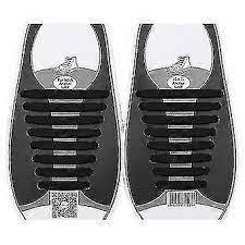 Tali Sepatu Datar Silikon Tanpa Ikat Menghilangkan Tali Sepatu Longgar untuk Sepatu Kets Sepatu Bot 