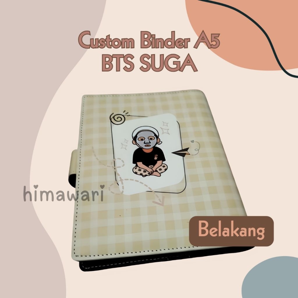 

Binder A5 BTS SUGA