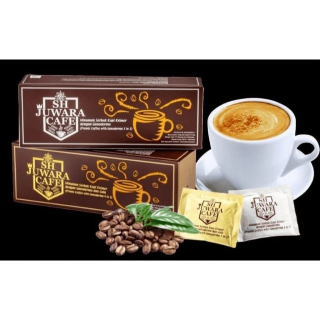 

Kopi Kesehatan Ganoderma SH Juwara Cafee