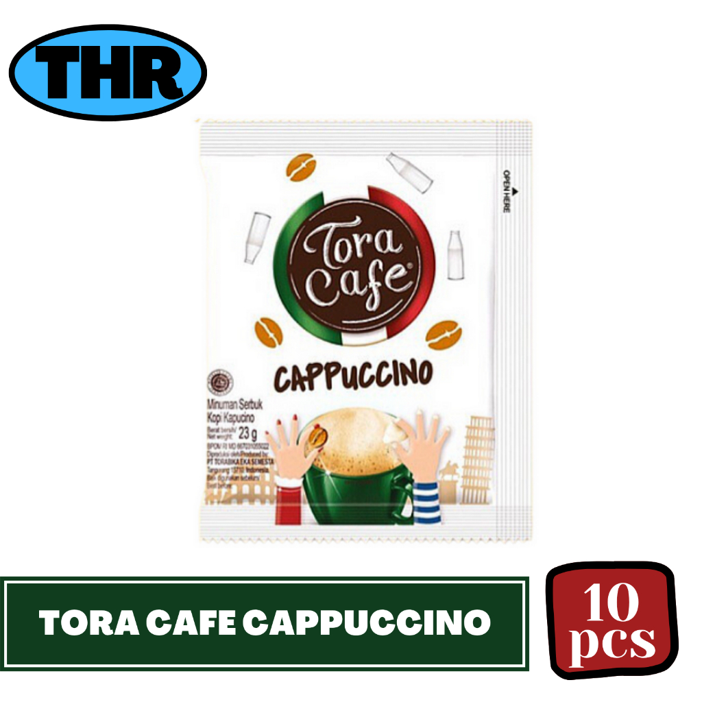 

Toracafe Cappuccino 1 Renceng isi 10 sachet