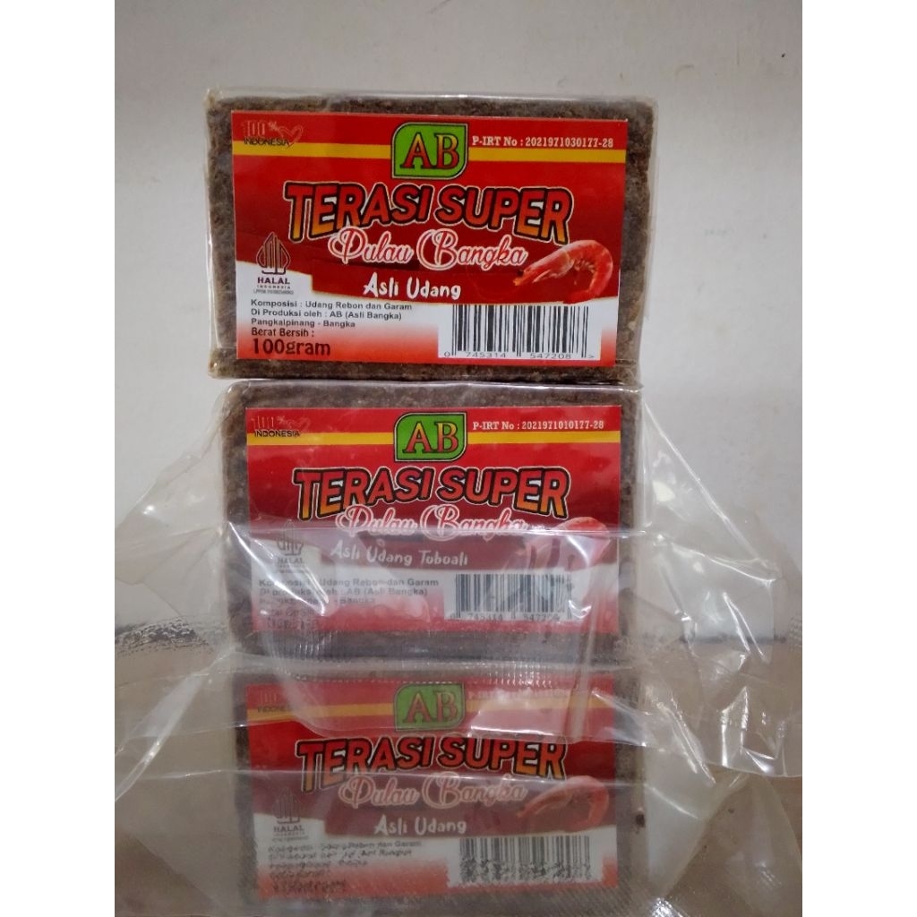 

terasi udang bangka asli 100gr
