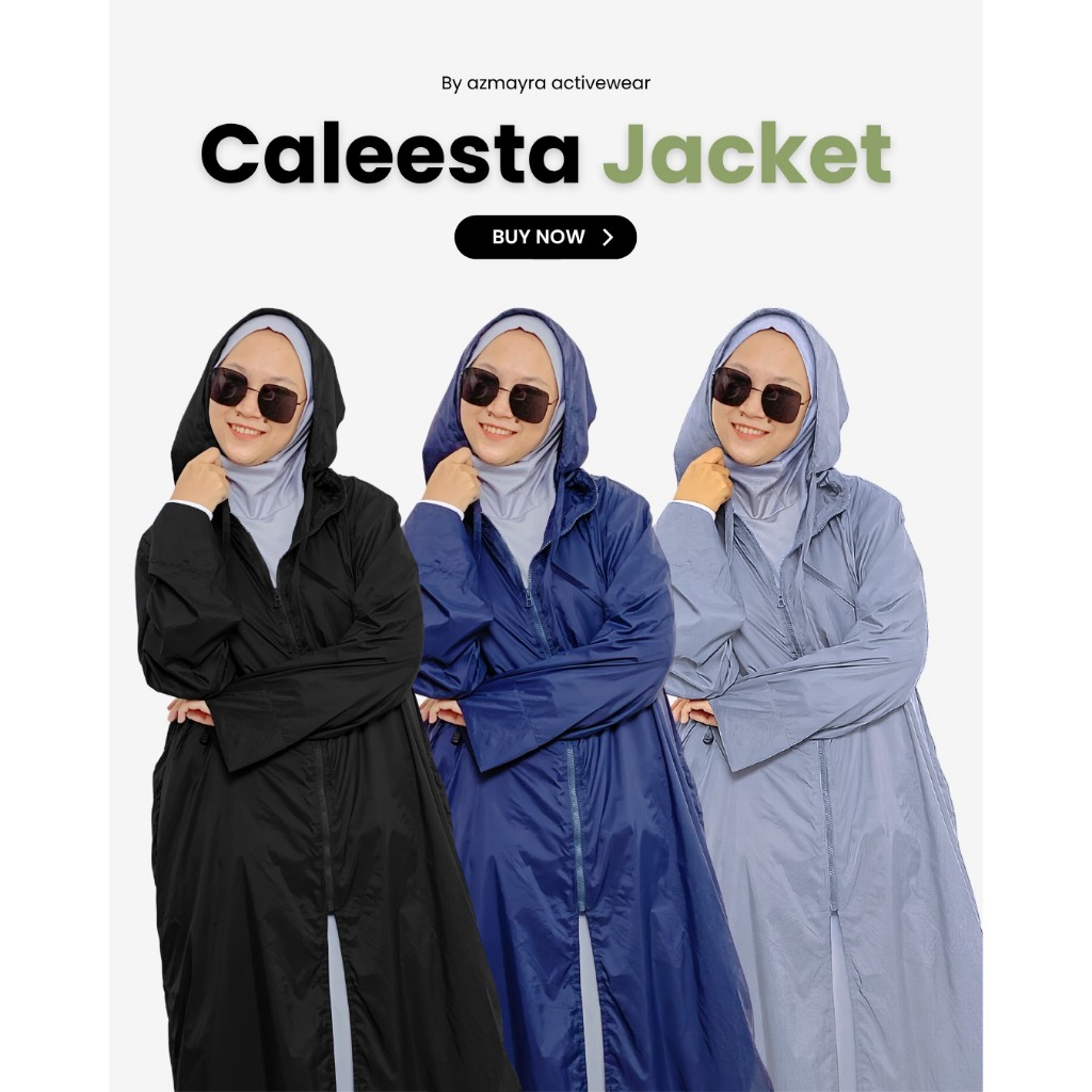 AZMAYRA Caleesta Jaket Parasut / Jaket Olahraga