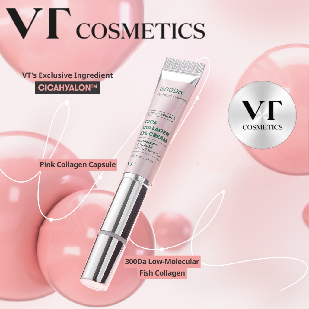 VT COSMETICS Cica Collagen Eye Cream / CICA X HYALON 15ml