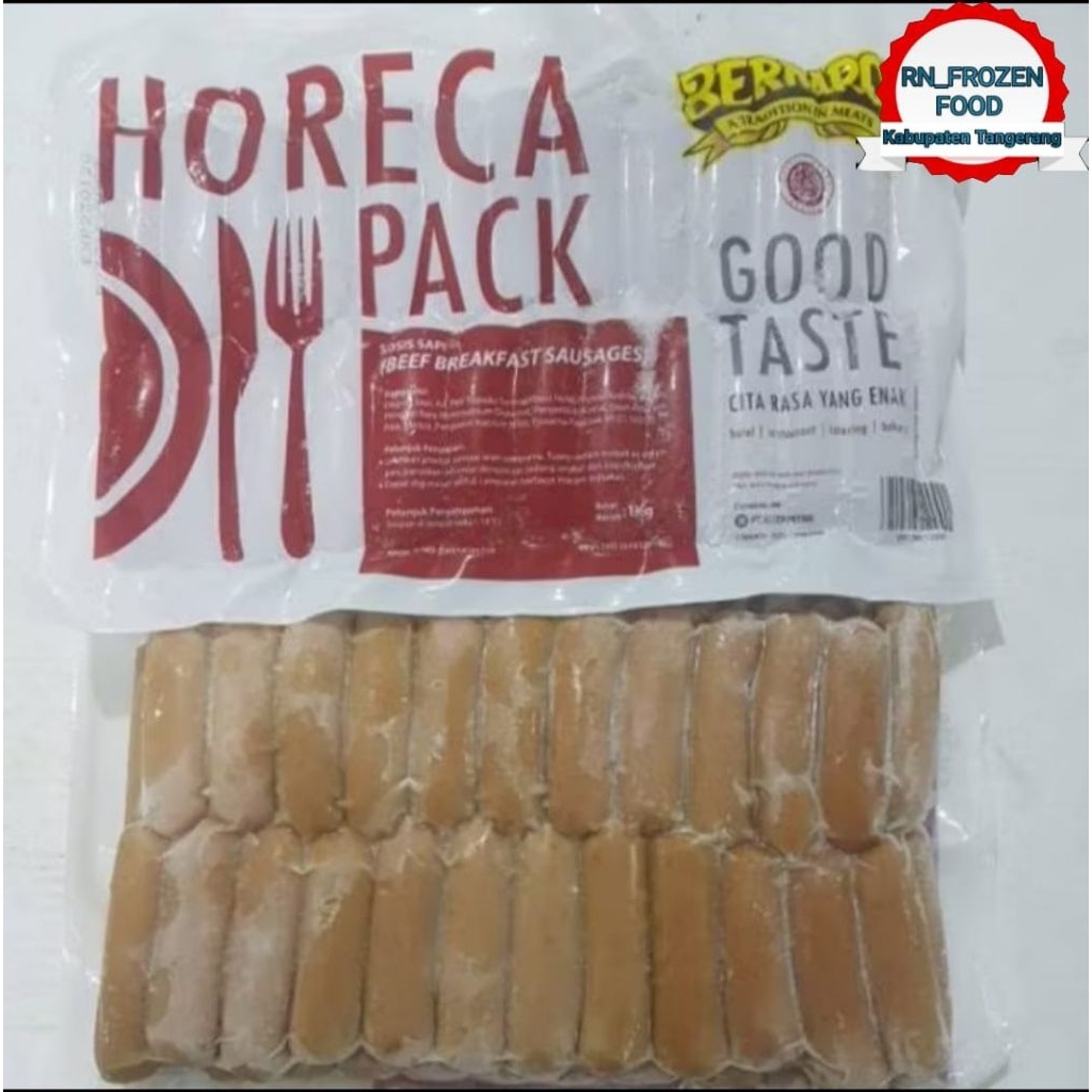 

BERNARDI HORECA SOSIS SAPI S PREMIUM 1KG
