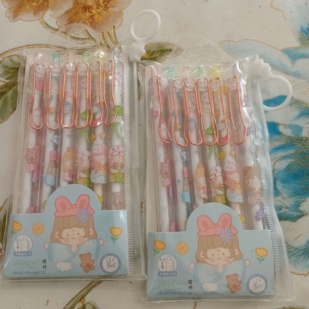 

pulpen jiandan isi 6pcs