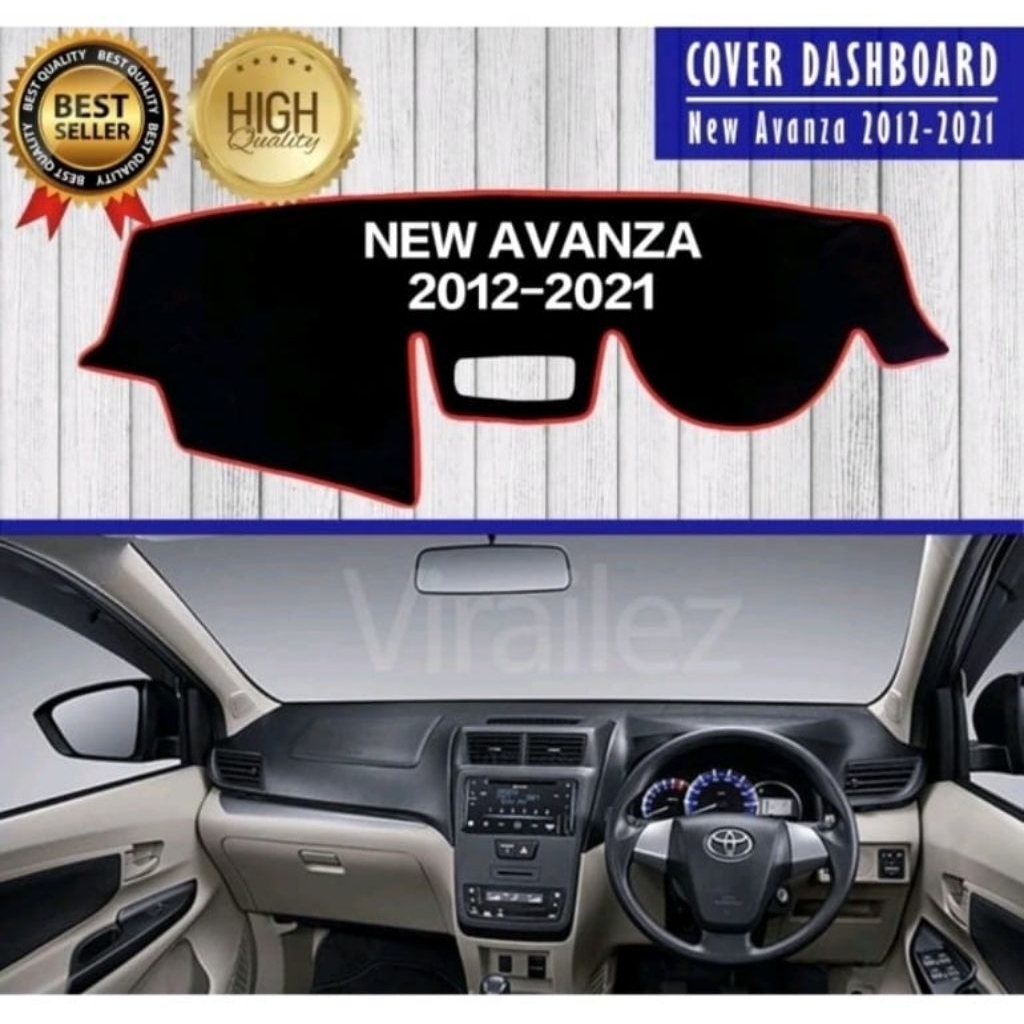 Cover Dashboard Mobil Avanza Tahun 2012-2021 Alas Dasbor Mobil Pelindung Dasbor New Avanza 2012-2021