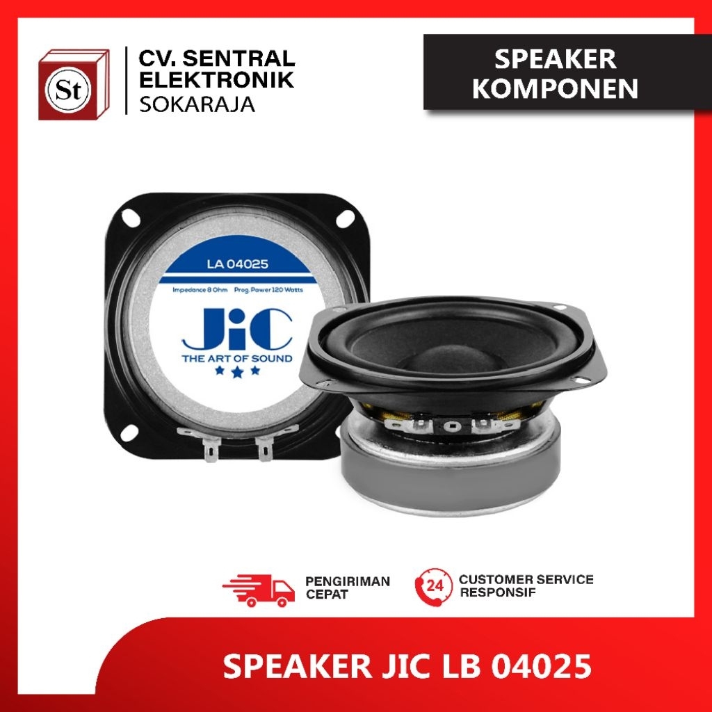 SPEAKER JIC LB 04025 4"
