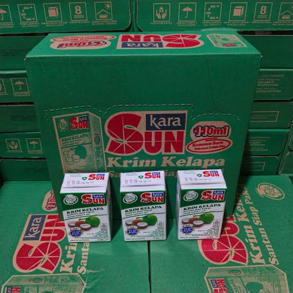 

santan sun Kara 110 ml 1dus 24pcs