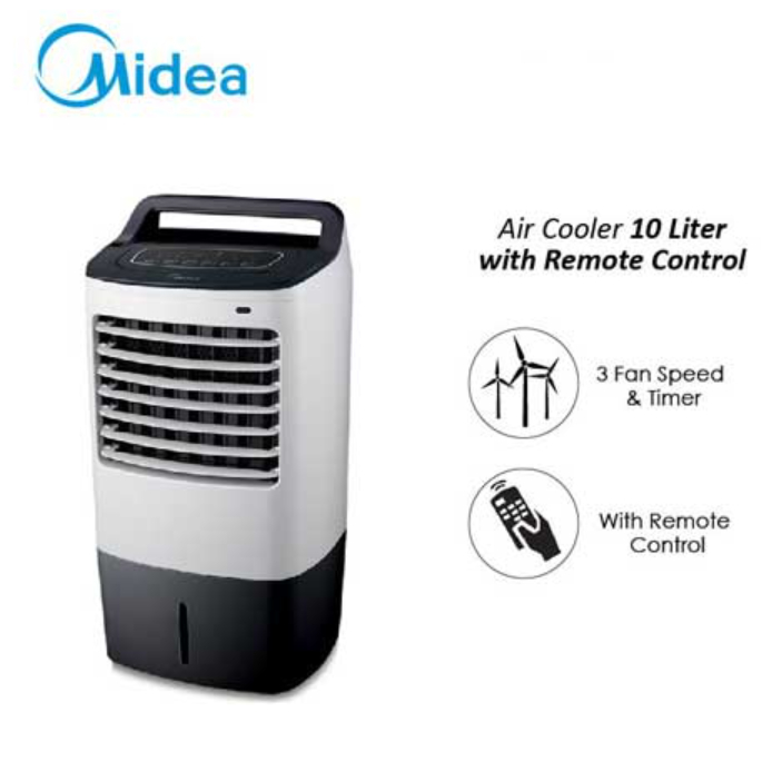 MIDEA PENDINGIN UDARA AIR COOLER 10L AC120-16F / AC120-16AR