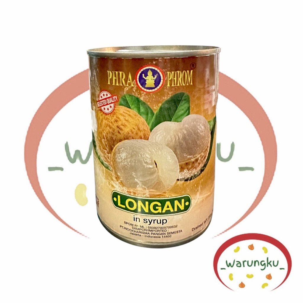 

Longan in Syrup PHRA PHROM BRAND 565gr Thailand