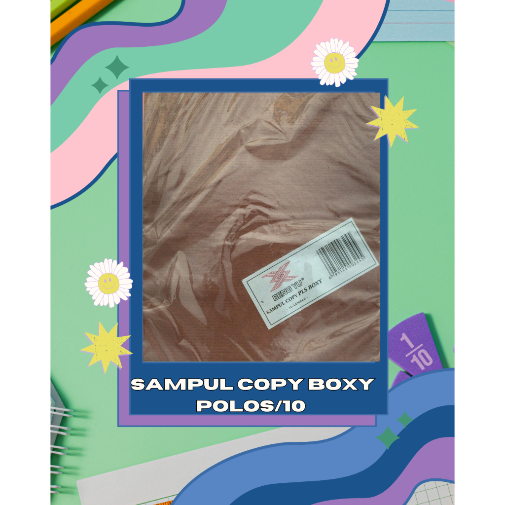 

BENGYU SAMPUL COPY BOXY POLOS ISI 10