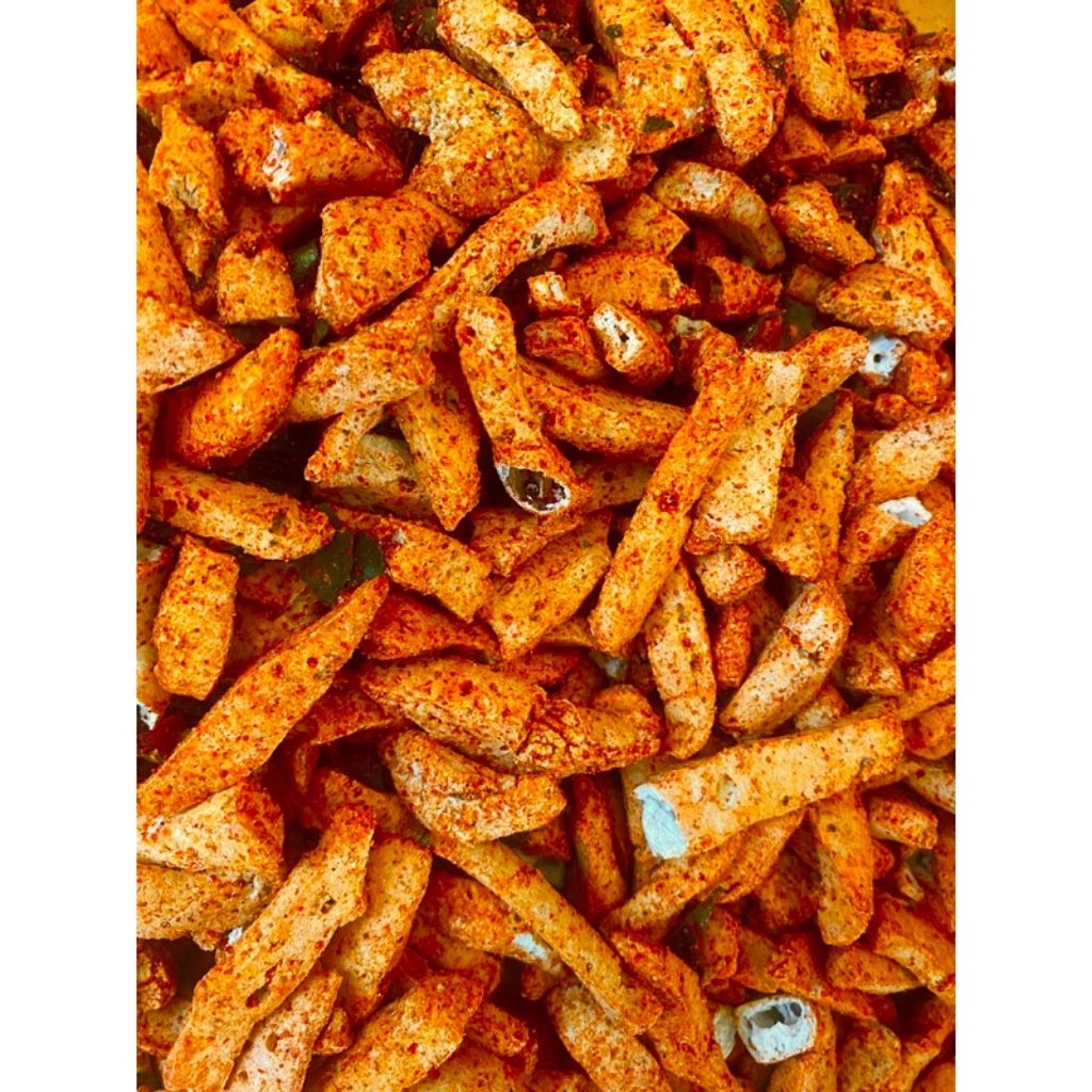 

Cabelicious - Basreng Stik Viral Pedas & Original Daun Jeruk, Cabe Ijo 1kg