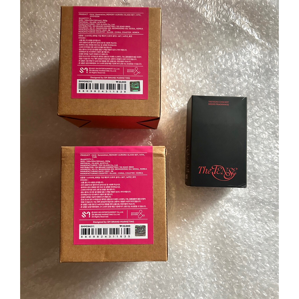 (Baca Deskripsi) TAEYEON - "The Tense" OFFICIAL MD] Mood Fragrance + Aurora Glass Hyoyeon Yuri