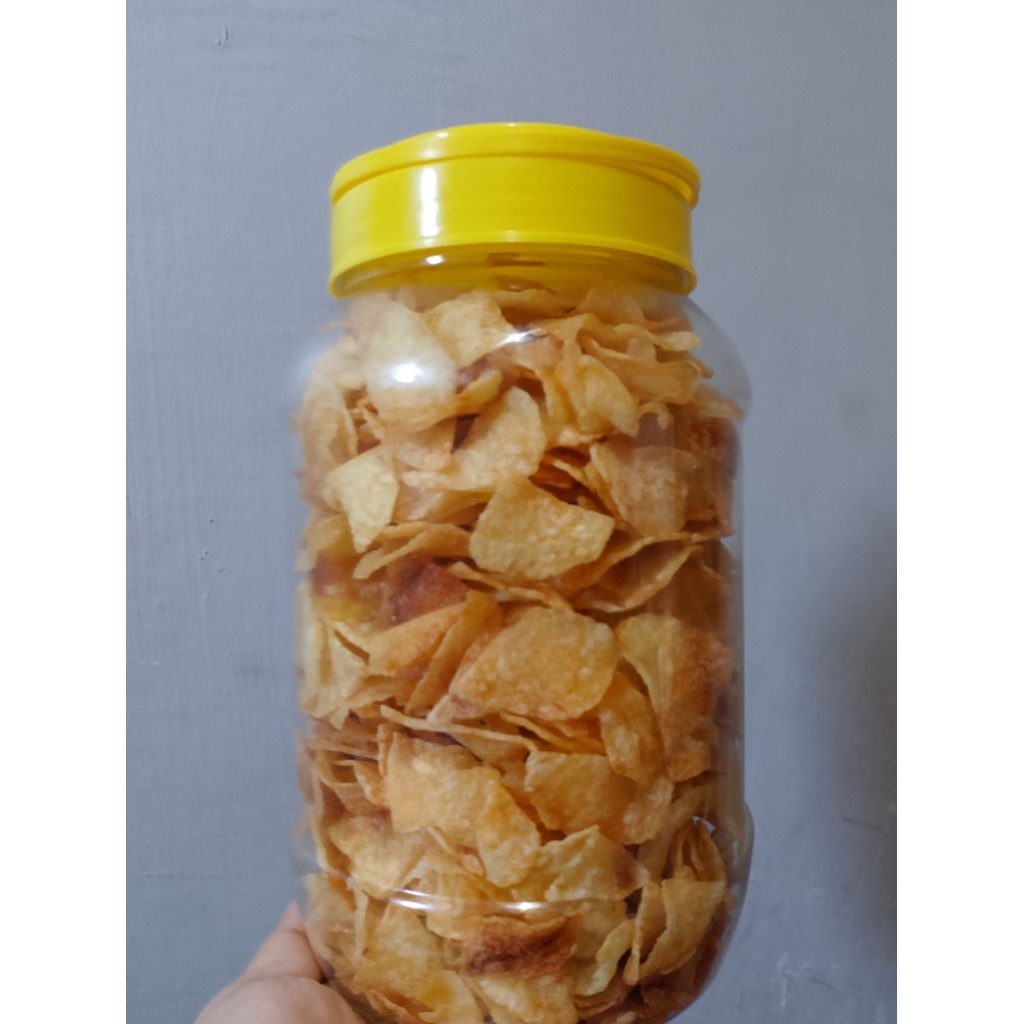 

Keripik Kentang 300 gram, Ori, Gurih dan Renyah