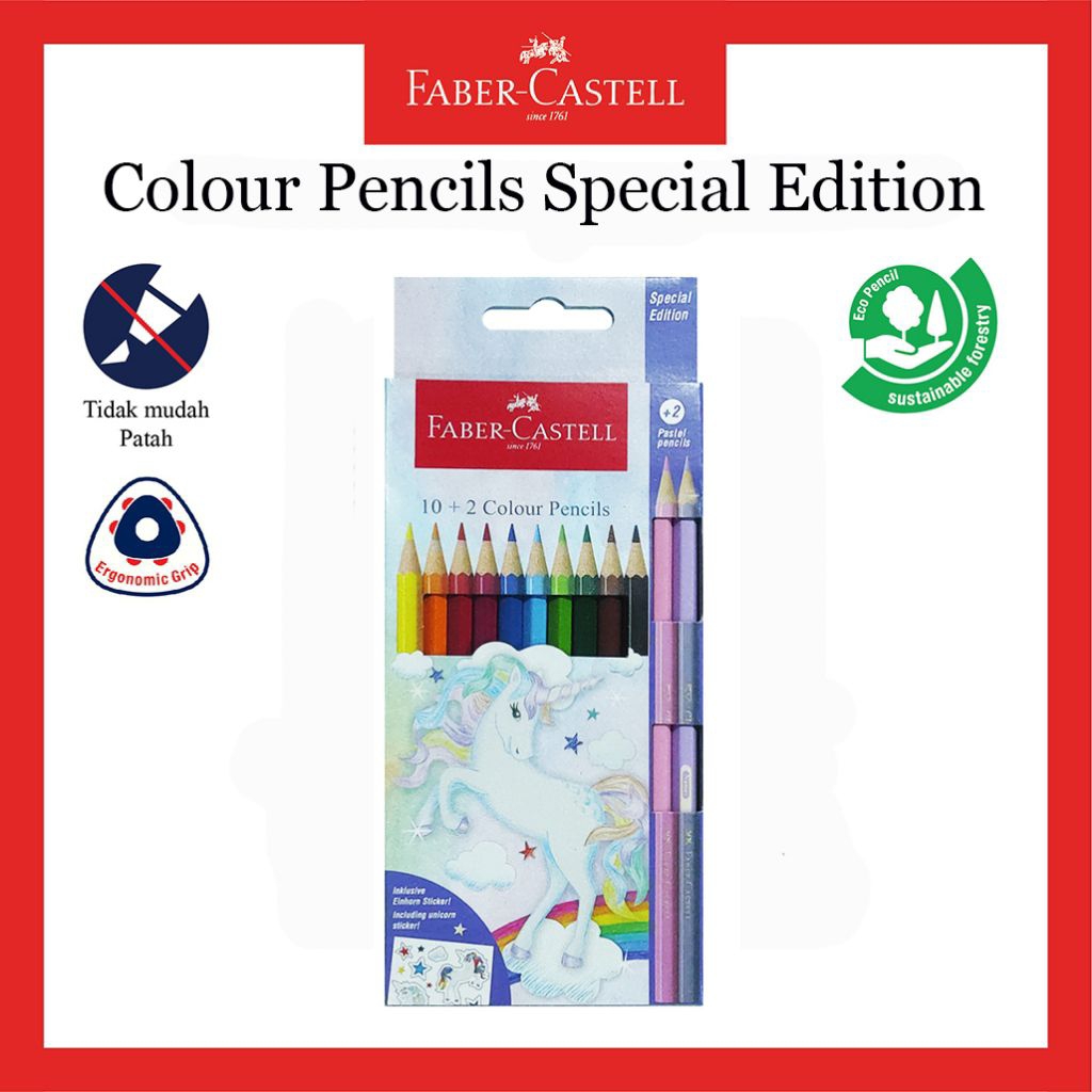 

Faber-Castell Pensil Warna Unicorn seri
