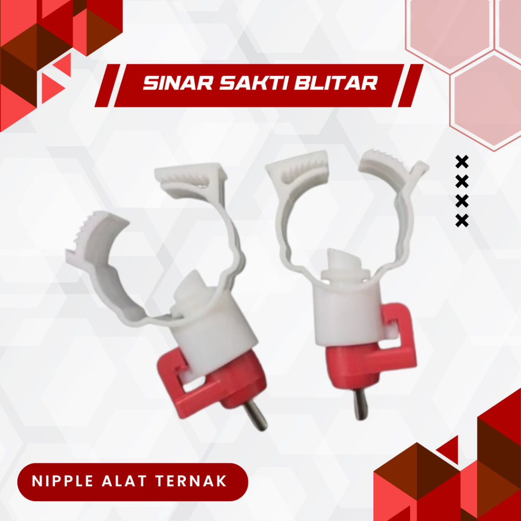 NIPPLE A9 | NIPPLE MERAH PUTIH AYAM PETELUR