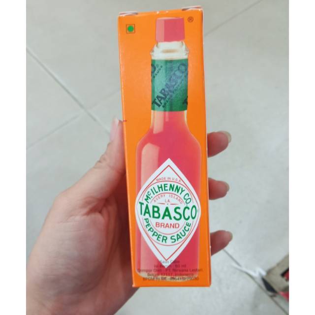 

[oddsolshop] pekanbaru/Tabasco Sauce Red Pepper Botol 60ml Saos Lada Merah Pedas Halal